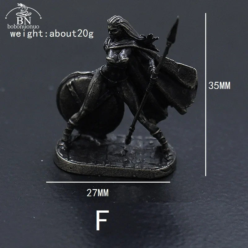 Miniatura Soldado Espartano em Cobre