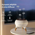 Umidificador Dinâmico Jellyfish com Luzes Coloridas e Controle Remoto