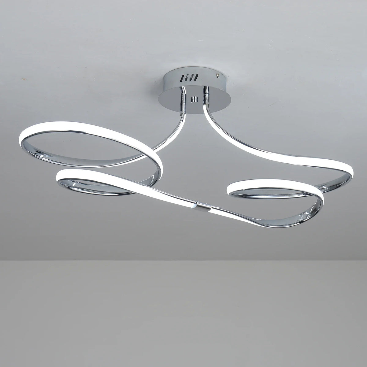 Luminária de Teto LED Regulável com Controle Remoto