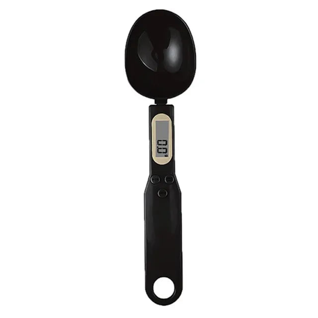 Balança Digital de Cozinha com Colher Medidora LCD