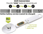 Balança Digital de Cozinha com Colher Medidora LCD