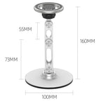 Suporte Magnético Rotativo 360° para Smartphones