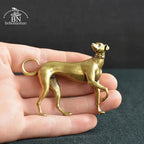 Miniatura Cachorro Decorativo em Cobre