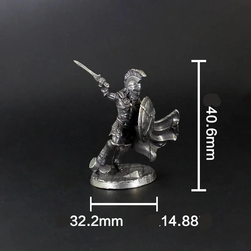 Miniatura Soldado Espartano em Cobre