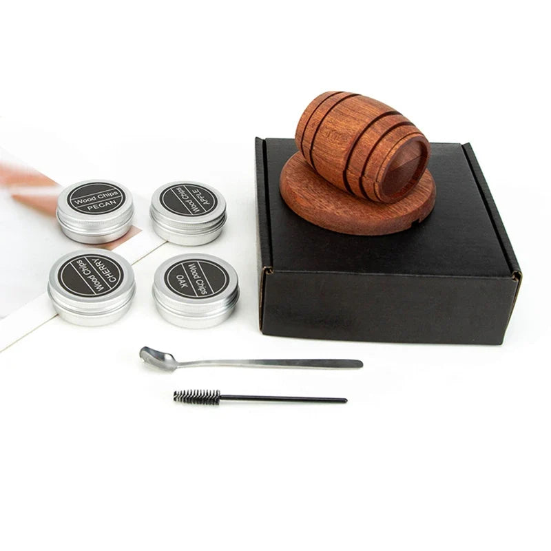 Kit Infusor de Fumaça para Uísque e Coquetéis