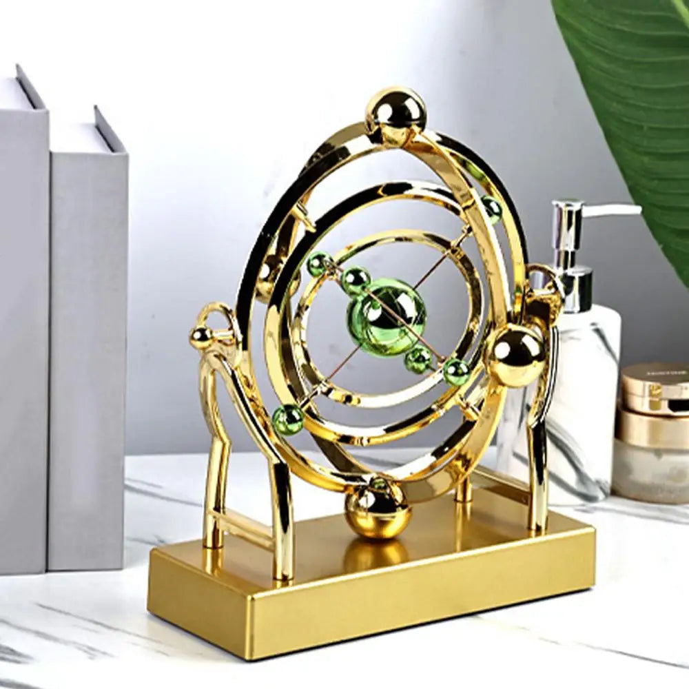 Escultura Cinética de Pêndulo Celestial