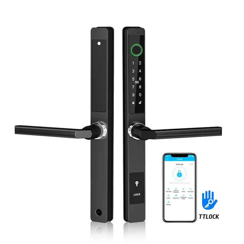 Fechadura Biométrica TTLock para Portas de Vidro