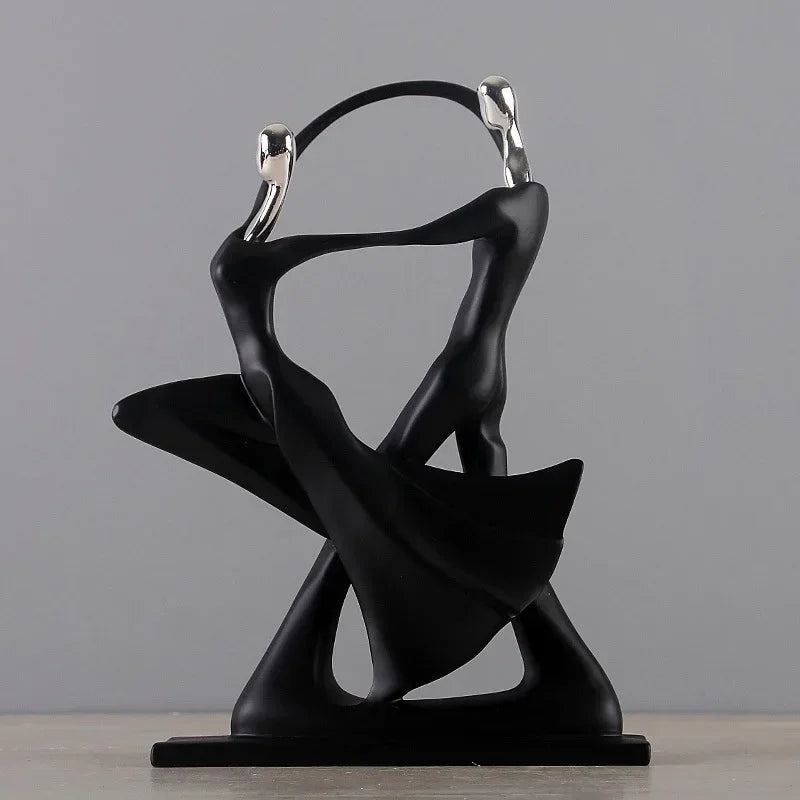 Estatuetas de Dança em Resina