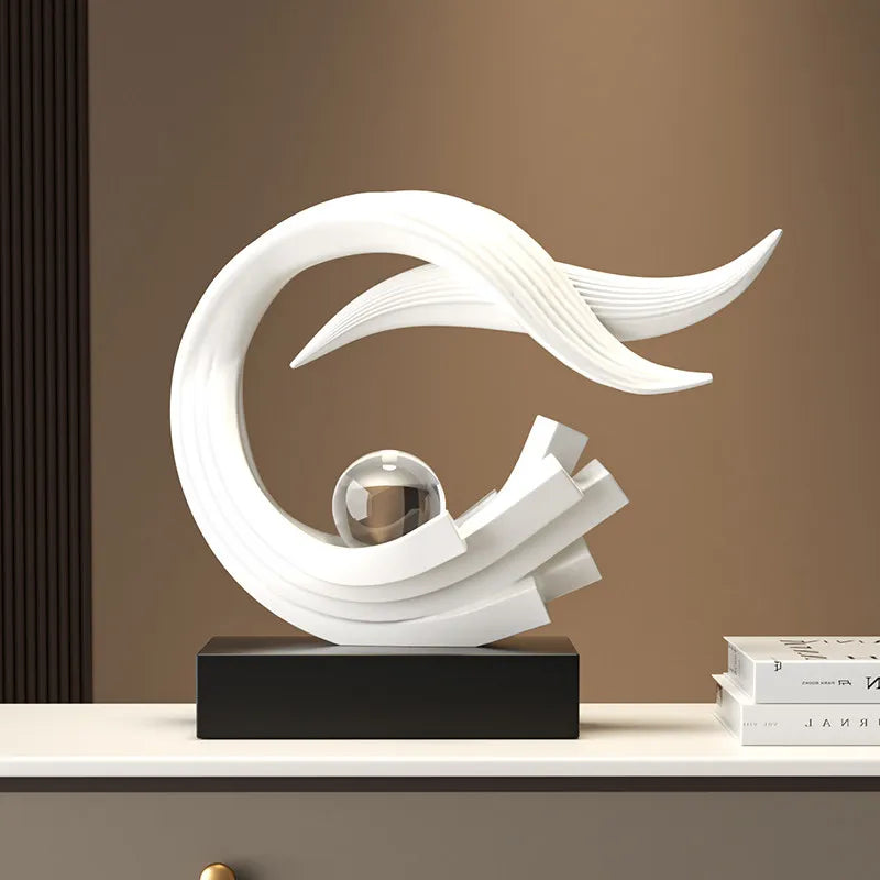 Estatueta Decorativa Água e Vento