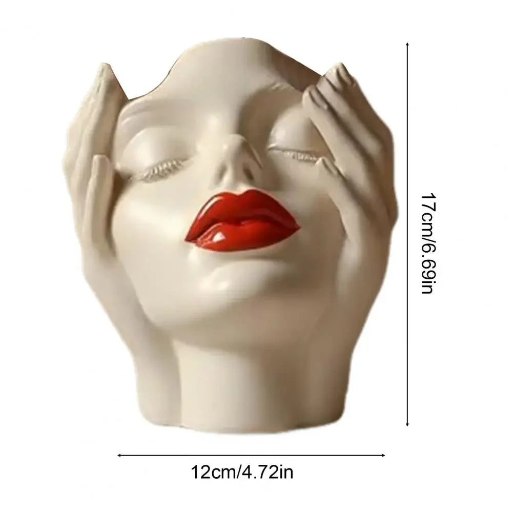 Vaso Decorativo Feminino Minimalista para Pincéis
