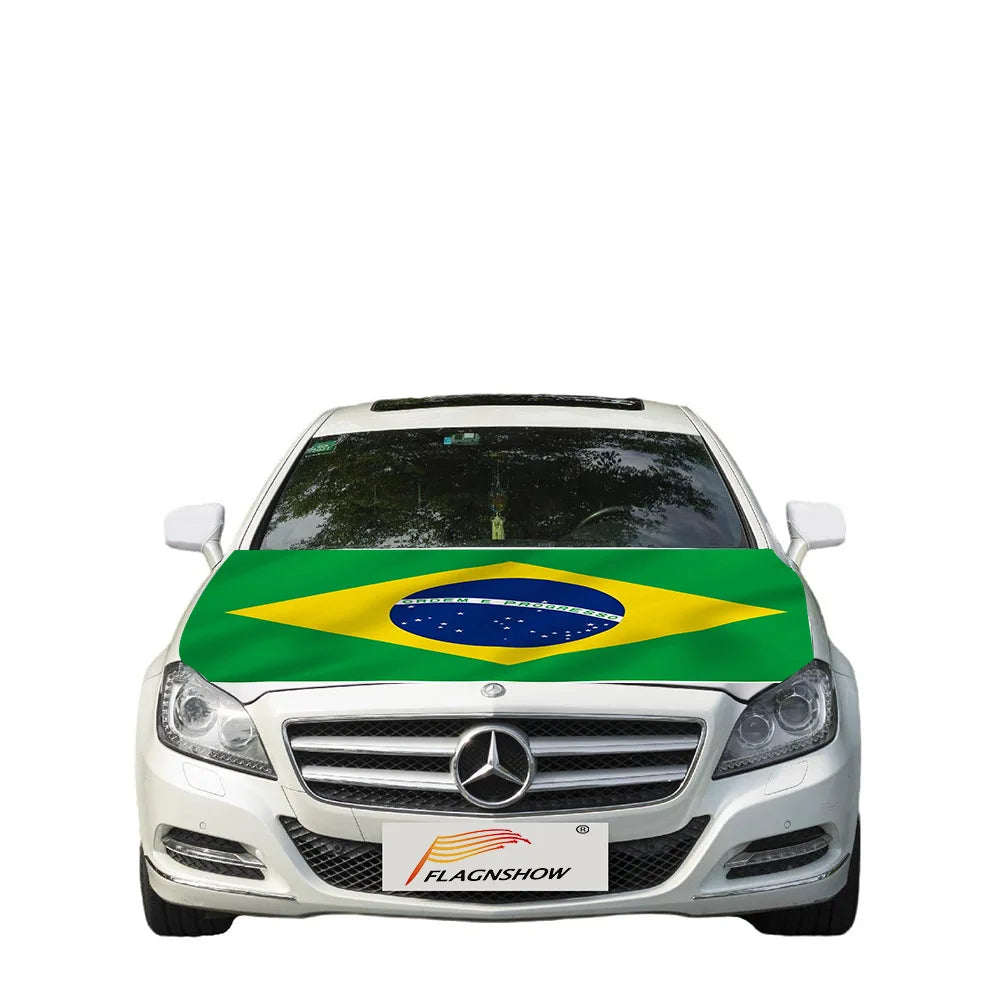 Capa de Carro com Bandeira do Brasil