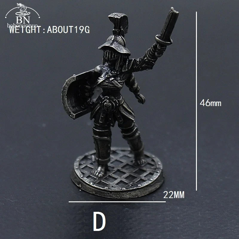 Miniatura Soldado Espartano em Cobre