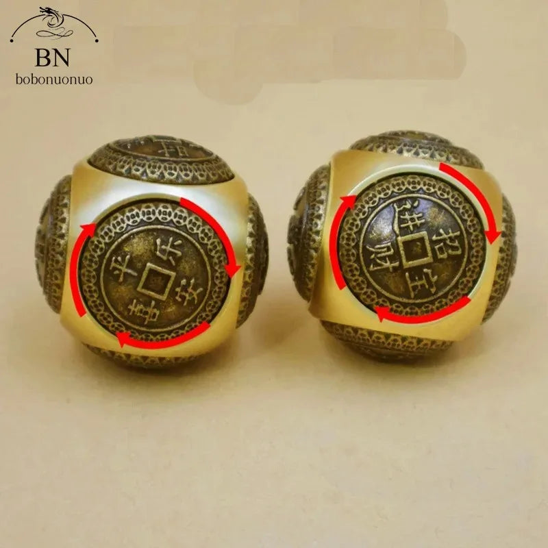 Spinner Cubo de Seis Faces em Cobre