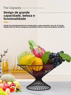 Fruteira Luxuosa e Criativa para Sala de Estar