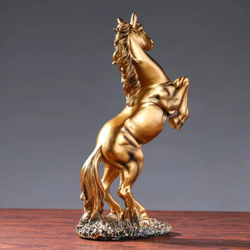 Estátua de Cavalo Vitória em Resina