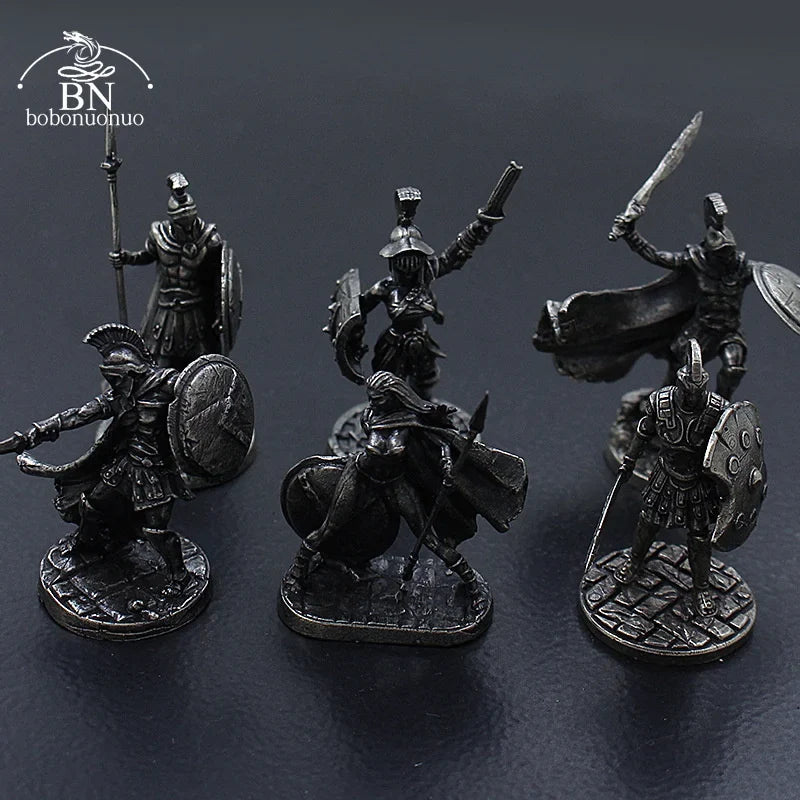 Miniatura Soldado Espartano em Cobre