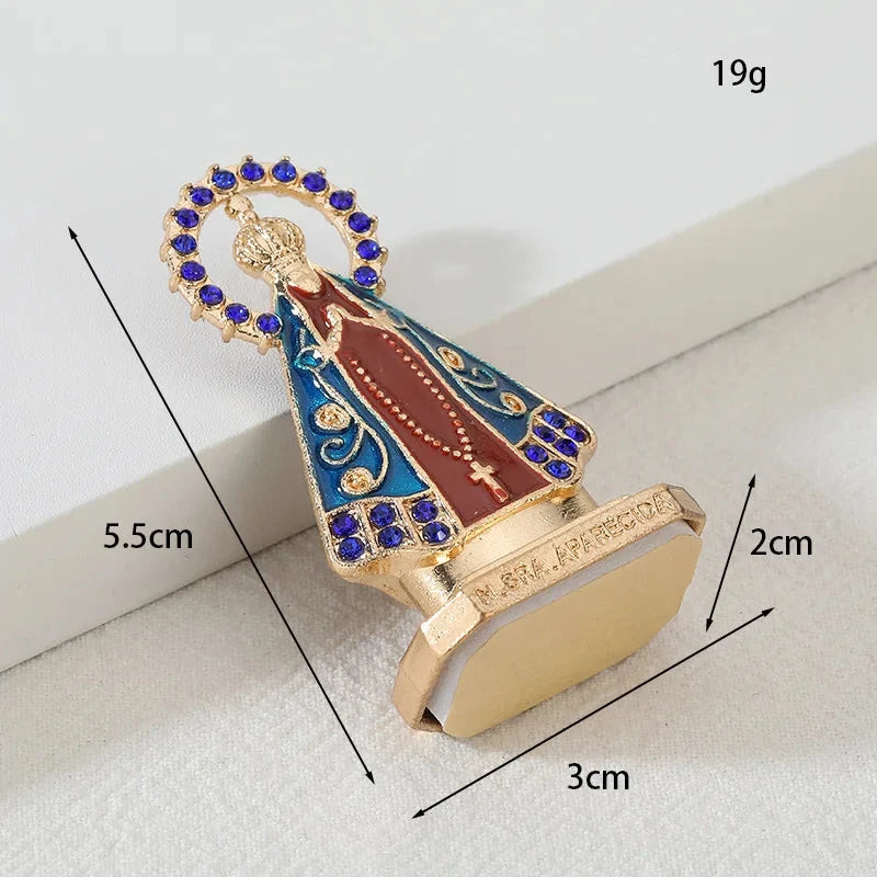 Estatuetas de N. Sra. Aparecida em Liga de Zinco
