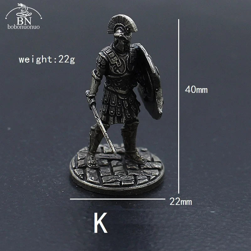 Miniatura Soldado Espartano em Cobre