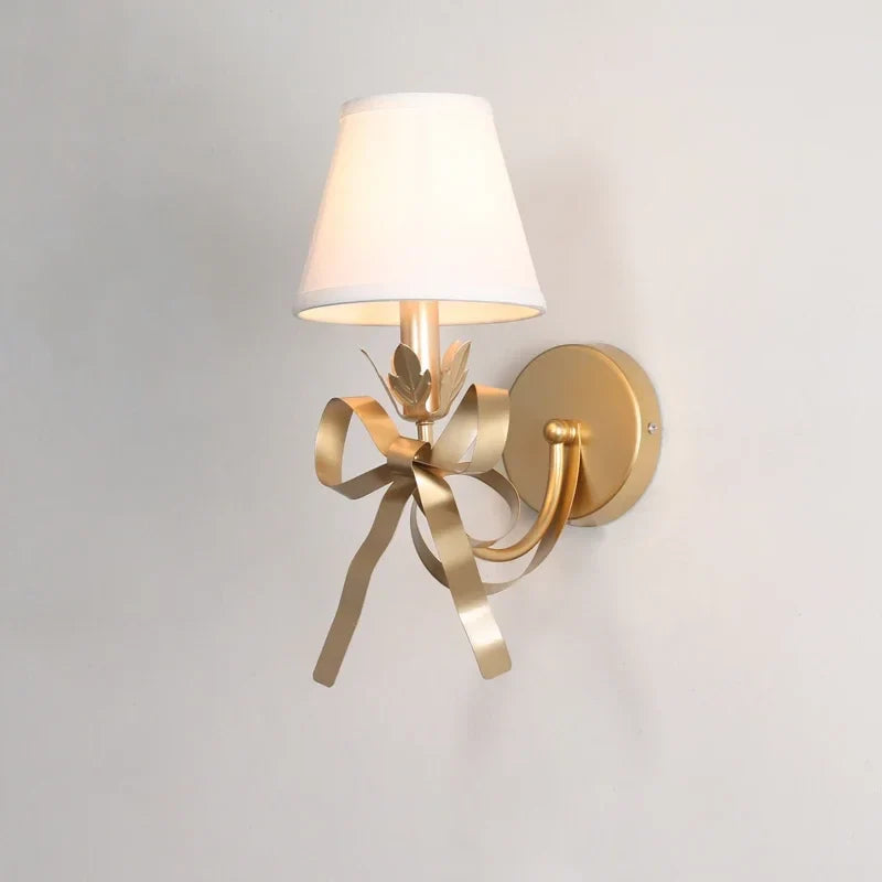 Luminária de Parede Bowknot Luxo Moderno