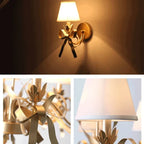 Luminária de Parede Bowknot Luxo Moderno