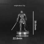 Miniatura Cavaleiro Medieval em Cobre
