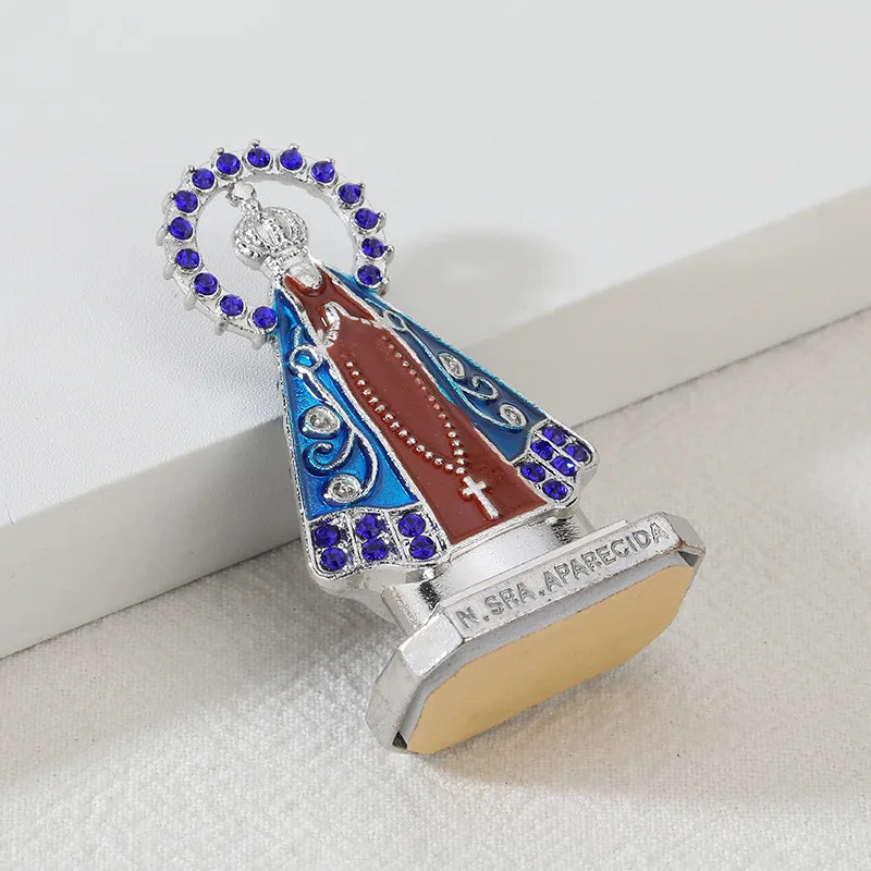 Estatuetas de N. Sra. Aparecida em Liga de Zinco