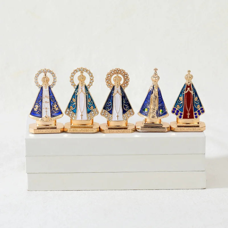 Estatuetas de N. Sra. Aparecida em Liga de Zinco