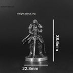 Miniatura Cavaleiro Medieval em Cobre