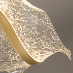 Lustre LED Ondulado Moderno
