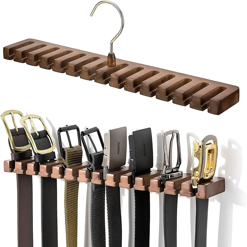 Organizador de Gravatas e Cintos Multifuncional