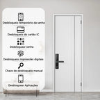 Fechadura Inteligente Biométrica Tuya WiFi
