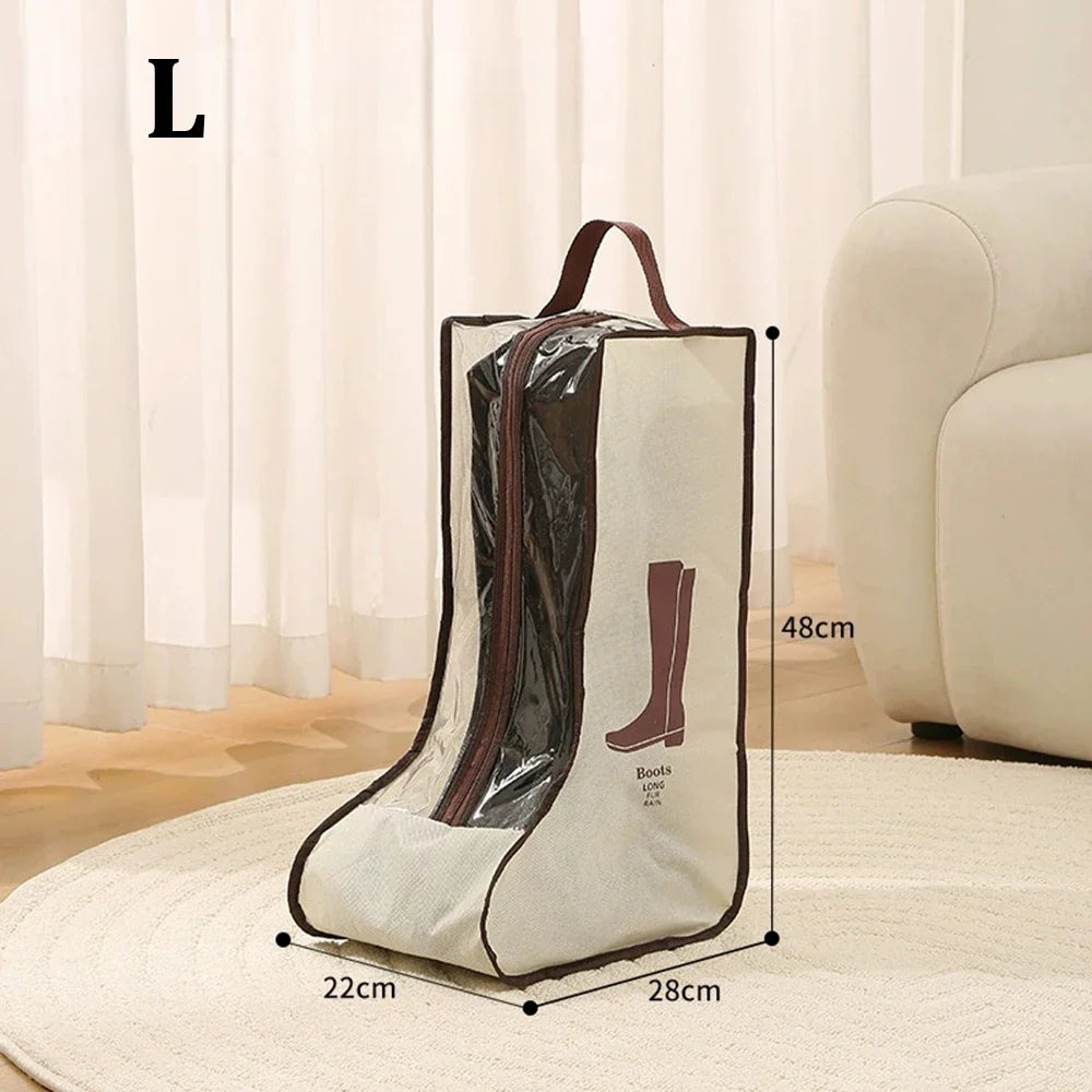Bolsa Protetora para Botas com Visor Transparente