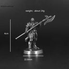 Miniatura Cavaleiro Medieval em Cobre