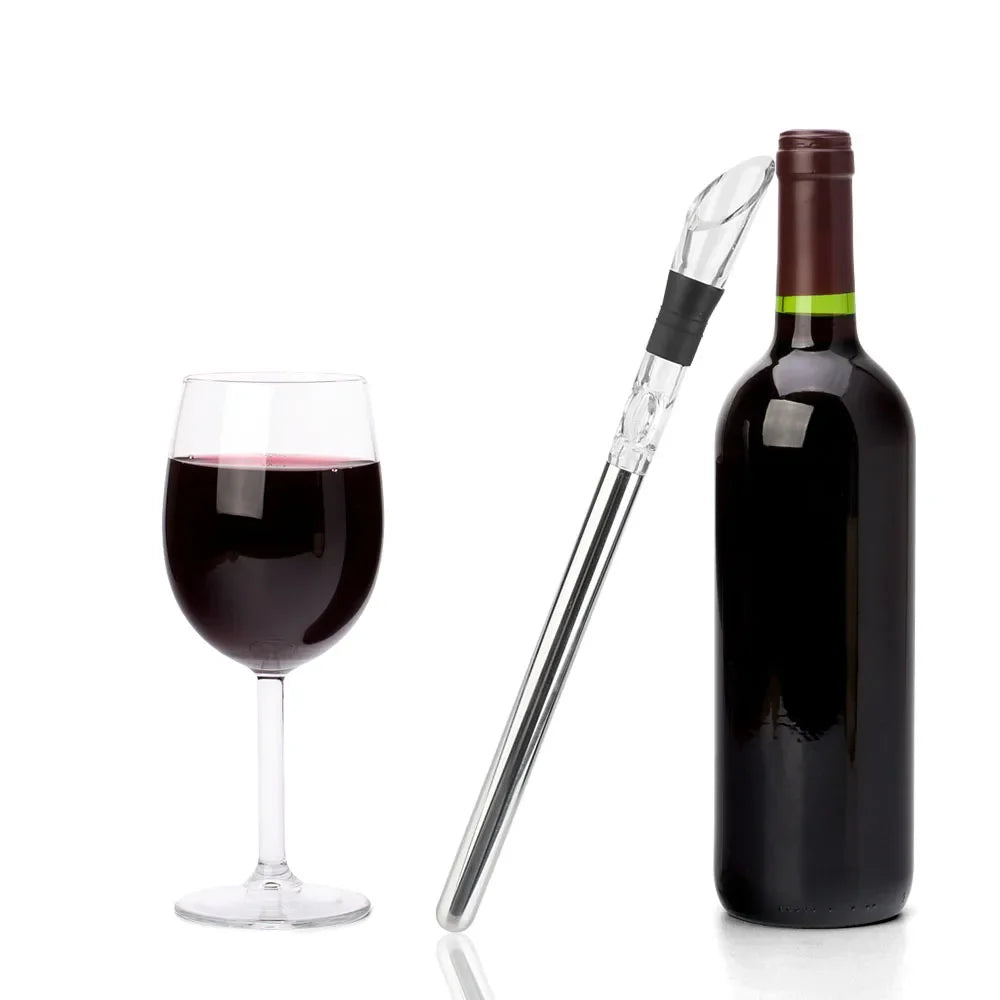 Bastão Refrigerador de Vinho em Aço Inox