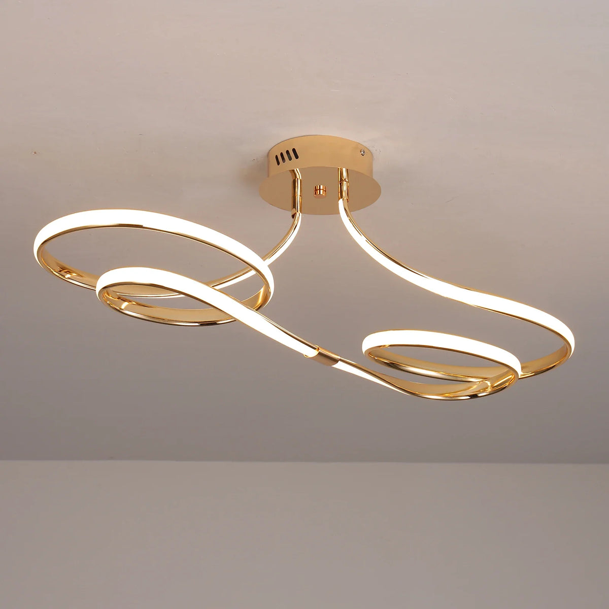 Luminária de Teto LED Regulável com Controle Remoto