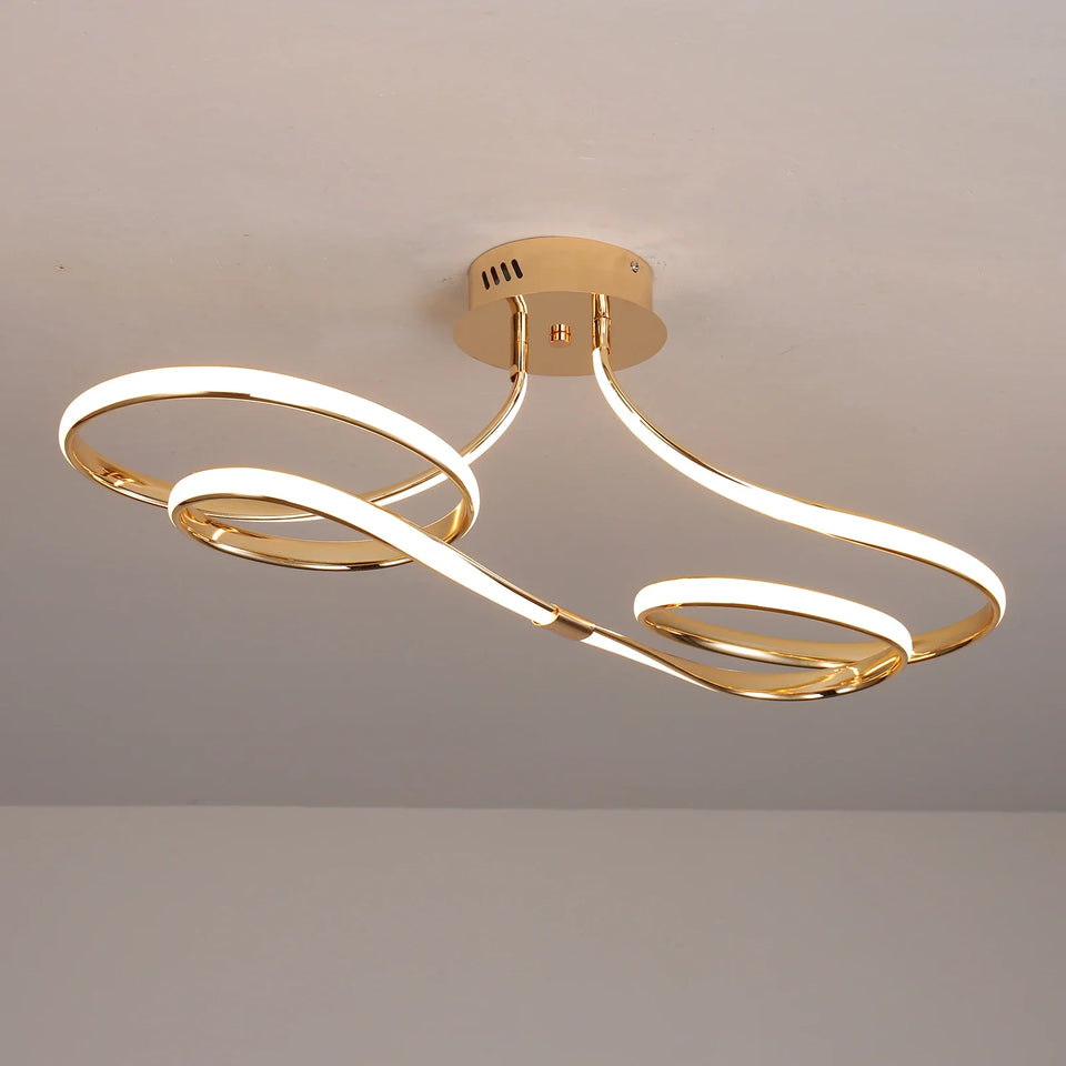 Luminária de Teto LED Regulável com Controle Remoto