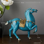 Escultura de Cavalo em Resina para Decoração de Ambientes