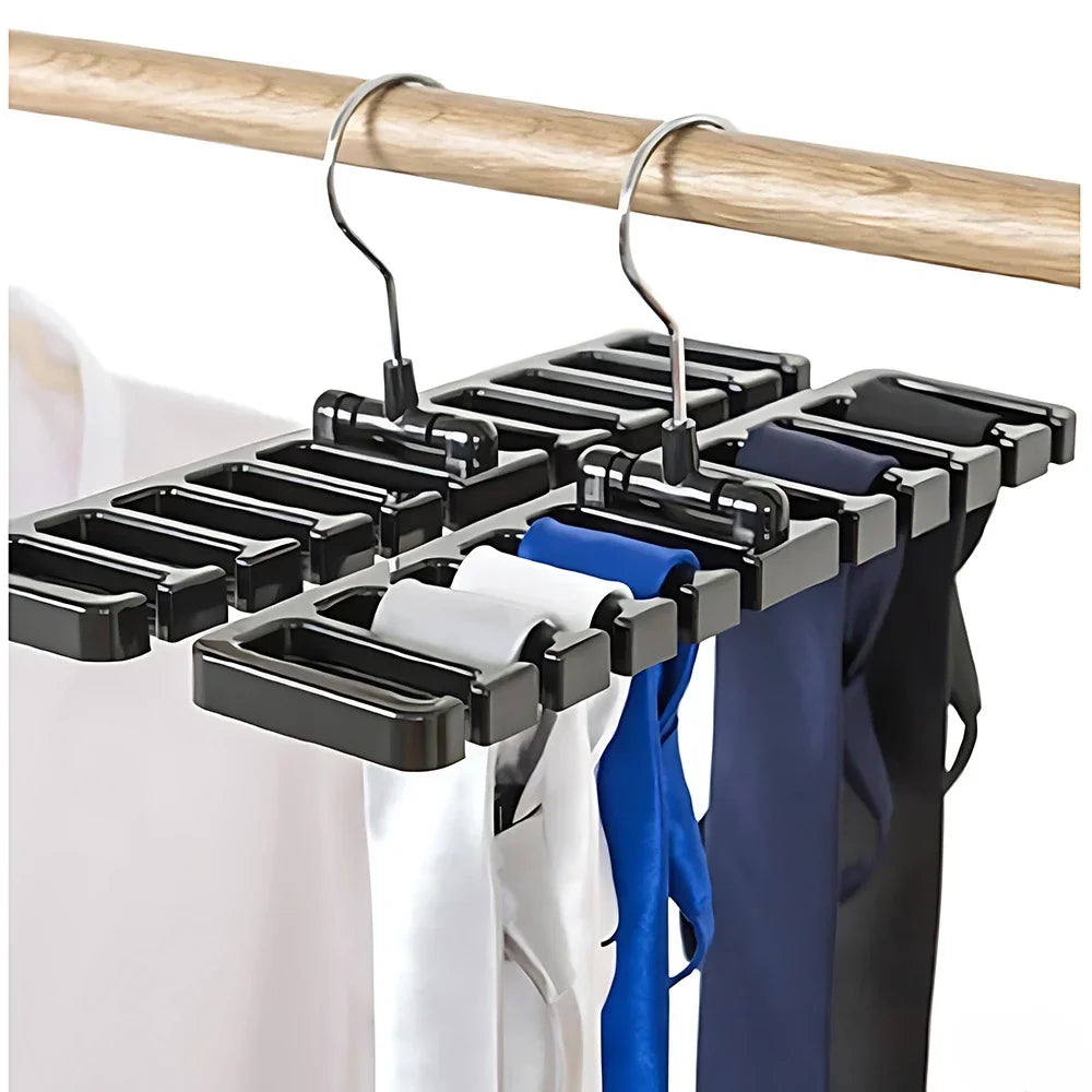 Organizador de Gravatas e Cintos Multifuncional
