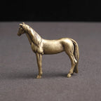Estátua de Cavalo em Bronze - Elegância Atemporal