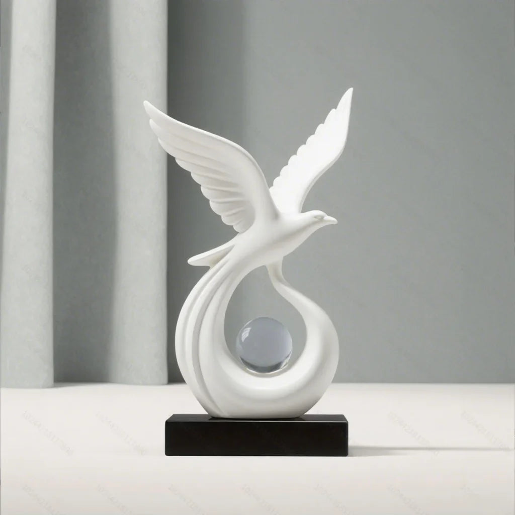 Escultura Decorativa de Luxo