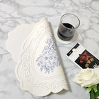 Jogo Americano Floral de Silicone para Mesa