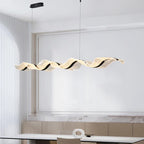 Lustre LED Ondulado Moderno