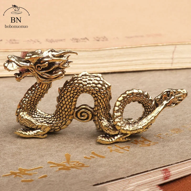 Miniatura Dragão Chinês em Cobre
