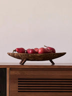 Fruteira Decorativa de Madeira Estilo Retrô