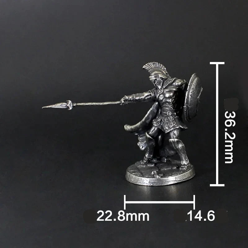 Miniatura Soldado Espartano em Cobre