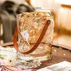 Vaso de Vidro Elegante para Arranjos Florais e Decoração Hidropônica