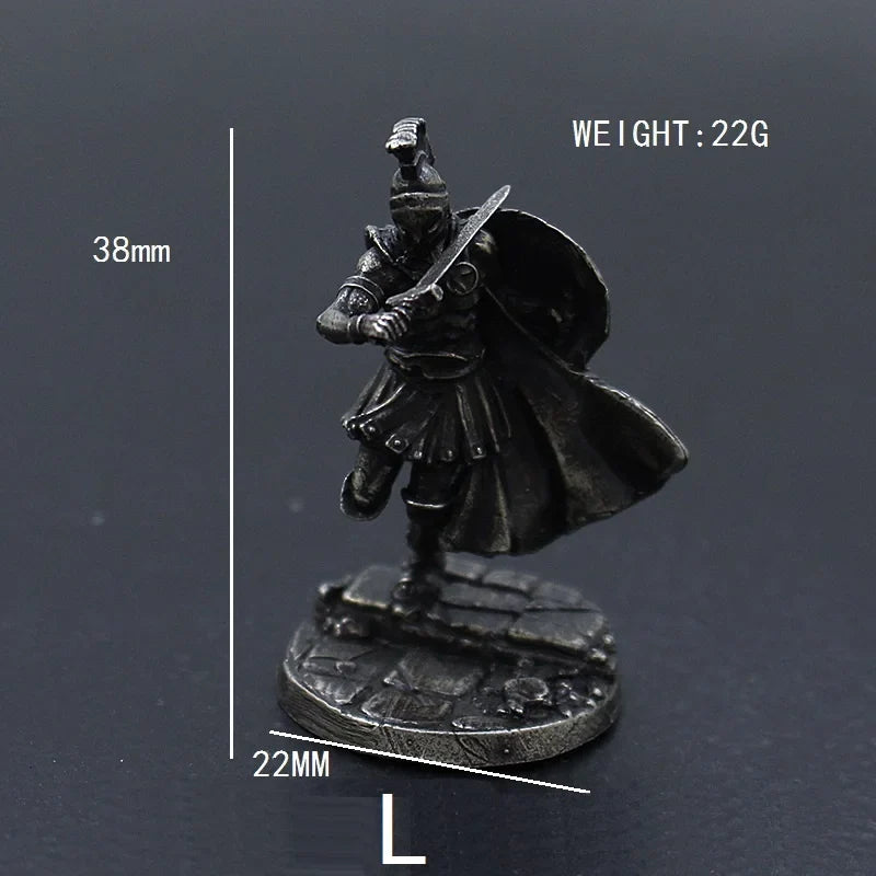Miniatura Soldado Espartano em Cobre