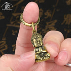 Miniatura Pequeno Buda em Cobre