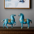 Escultura de Cavalo em Resina para Decoração de Ambientes