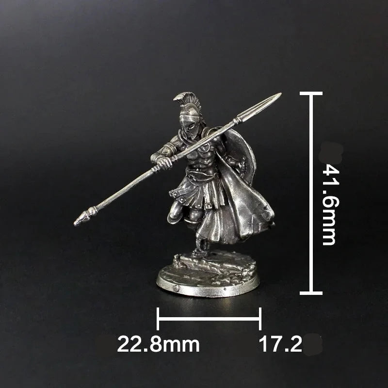 Miniatura Soldado Espartano em Cobre